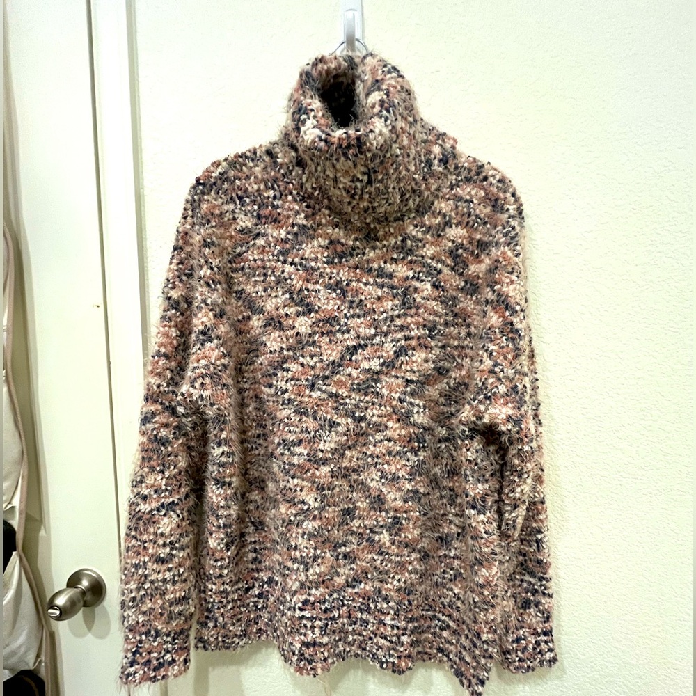 Oversized Turtle Neck Sweater